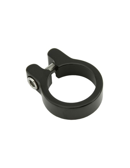 Alloy Seatpost Clamp Outer Diameter 31.8mm Black.